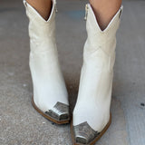 Free People | Brayden Western Boot - Bone