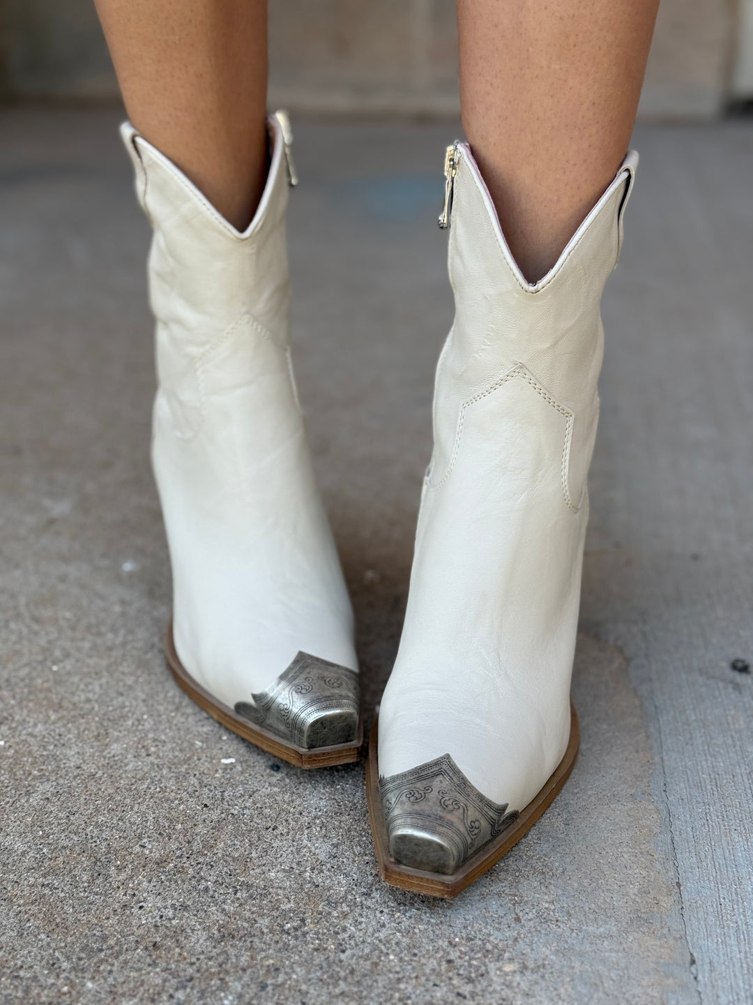 Free People | Brayden Western Boot - Bone