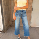AG Jeans | Sage Wide Leg Crop - 17 Years Duet