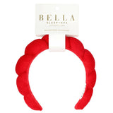 Bella Sleep + Spa | Makeup Headband - Red