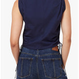 Habitual | The Luna Top - New Navy