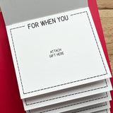 Calenlou Crafts | Teacher Appreciation Waterfall Gift Card Holder