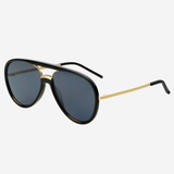 Freyrs | Shay Aviator Sunglasses - Black