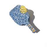 Solar Eclipse | Hand-painted Pickleball Paddle Claw Hair Clip
