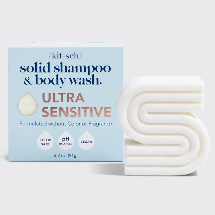 Kitsch Ultra Sensitive Shampoo & Body Wash Bar