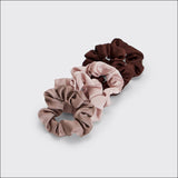 Kitsch | Satin Sleep Scrunchies 5pc- Cameo