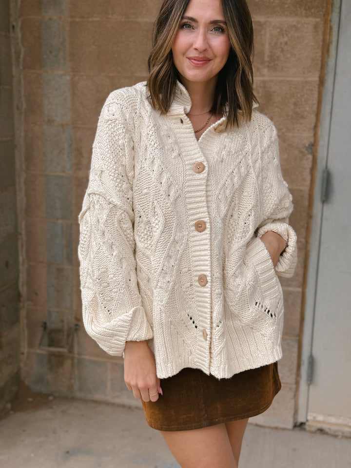 Free People | Heart You Cardigan - Ivory