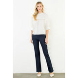 THML | Flowy Cut Out Top - Cream