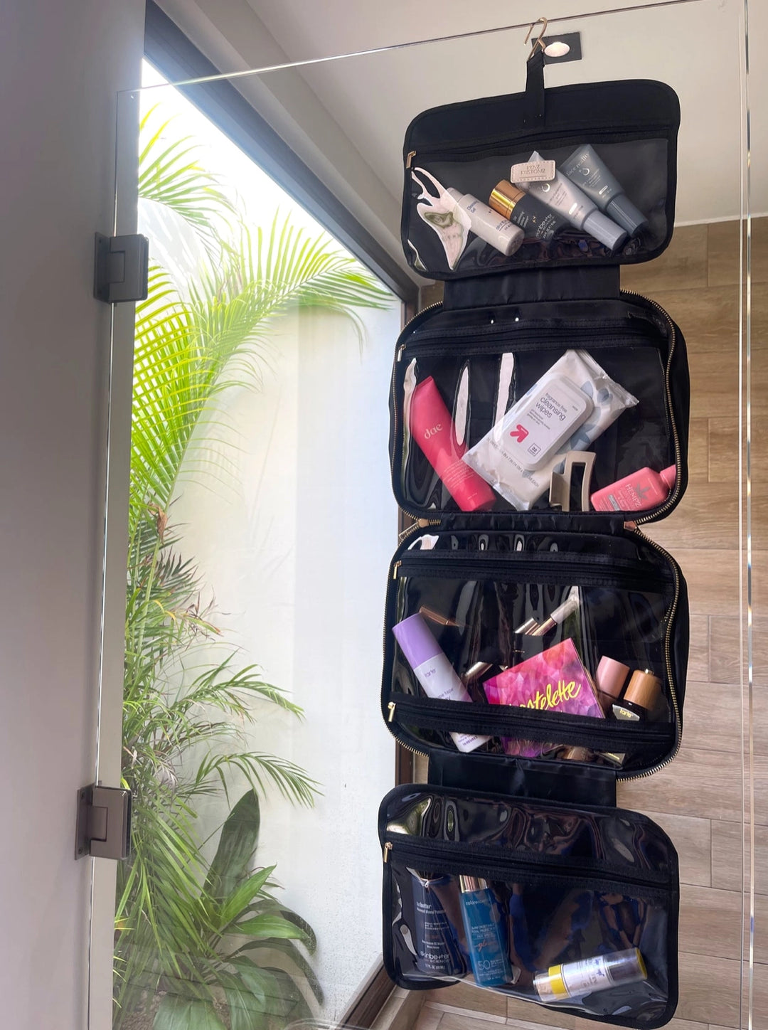 Travel Hanging Toiletry Bag | Black