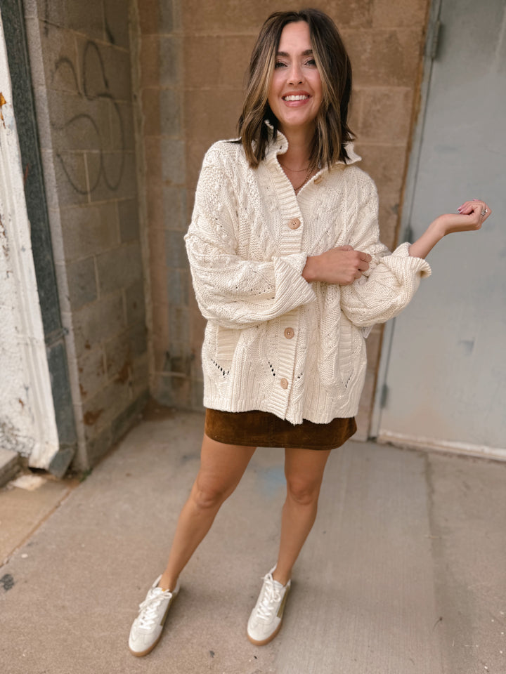 Free People | Heart You Cardigan - Ivory