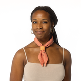Jenni Earle | Leather Bandana Slide - Tooled - Scarf Ring