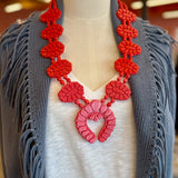 Rahya Jewelry Design | Golden Hour Necklace - Candy Red