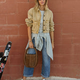 Pistola | Donny rolled Hem Boyfriend Jean - Wilcox