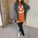 Pumpkin Oversized Tee