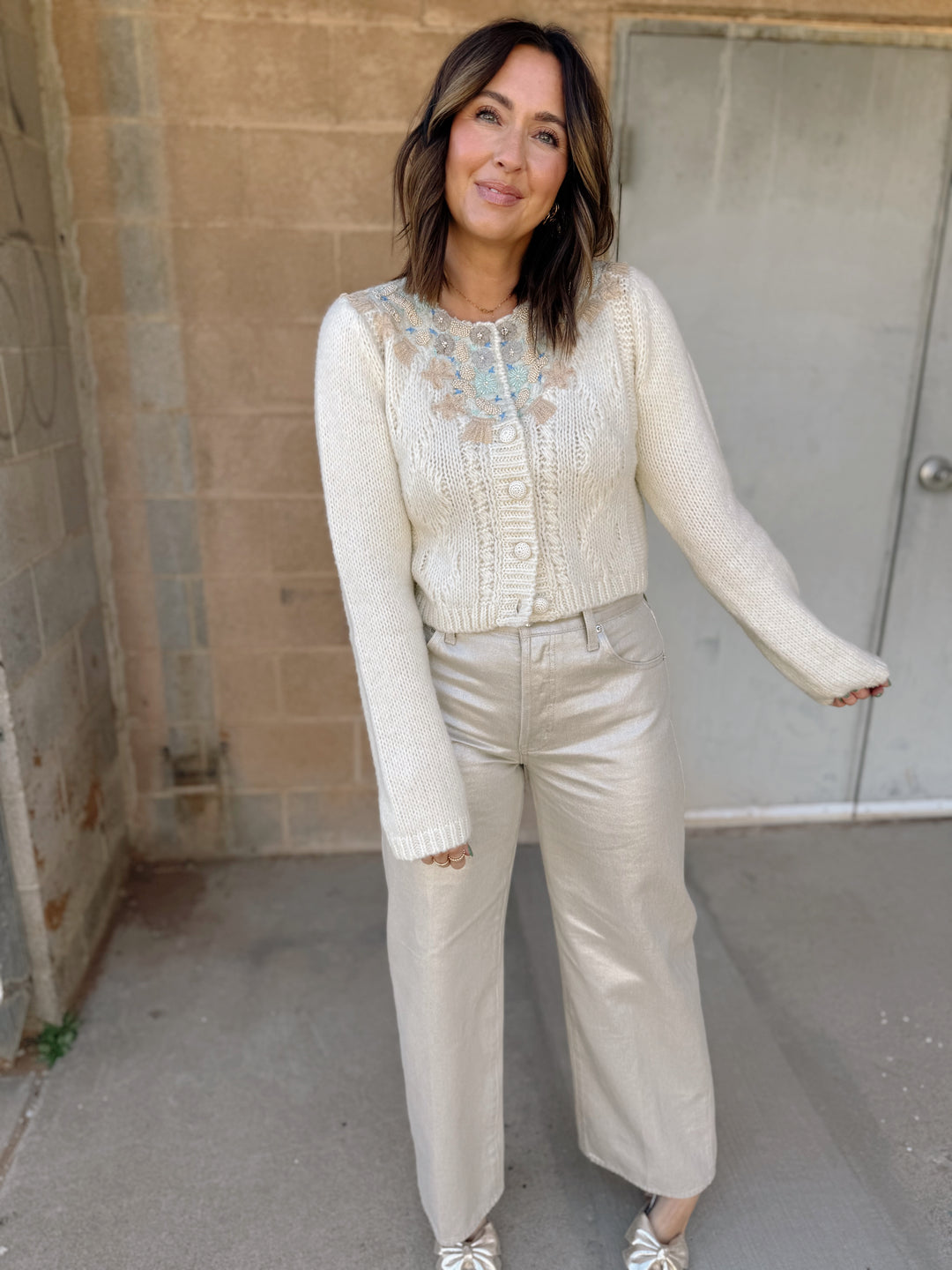 Free People | One Pixie Cardi - Ivory