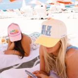 KenzKustomz | Out of Office - Butter Yellow Trucker Hat