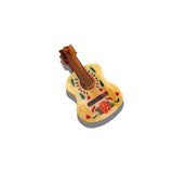 Solar Eclipse | Hand-painted Dia De Las Brujas Guitar Claw Hair Clip