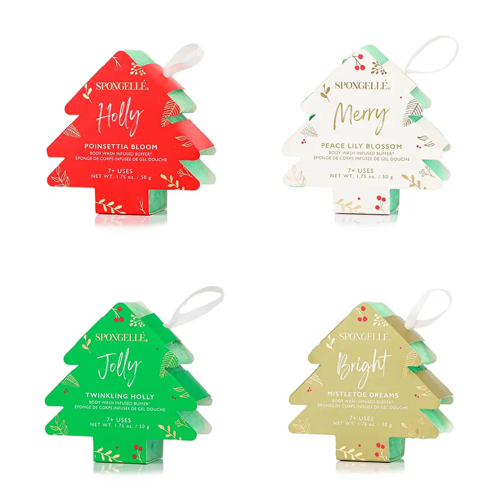 Spongelle Holiday Tree Buffers | Various