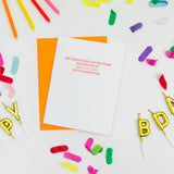 Keep Scrolling For Your Birth Year - Funny Birthday Card