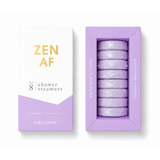 Chez Gagne | Zen AF - Aromatherapy Shower Steamers, Funny Gift - Lavender