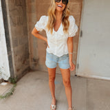 Daze | Valley Girl Short High Rise Patch Pocket- RomCom