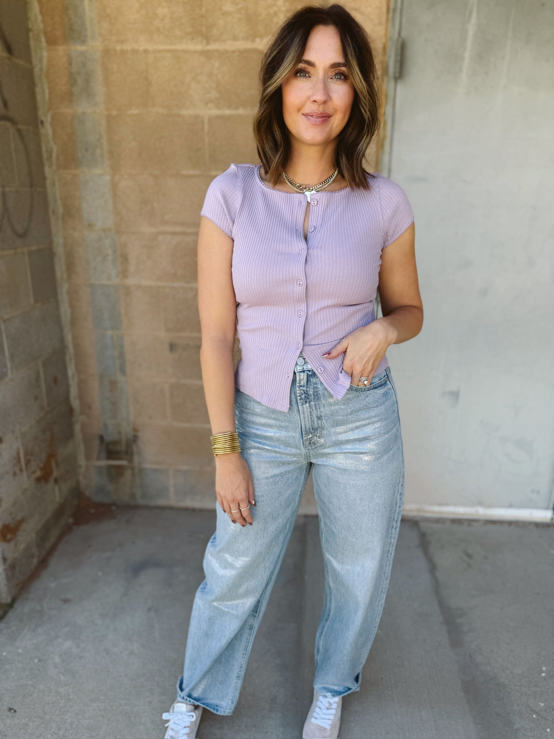 Free People | Most Wanted Cardi - Lavender