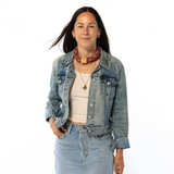 Jenni Earle | Heritage cotton bandana - “Blaze A Trail”