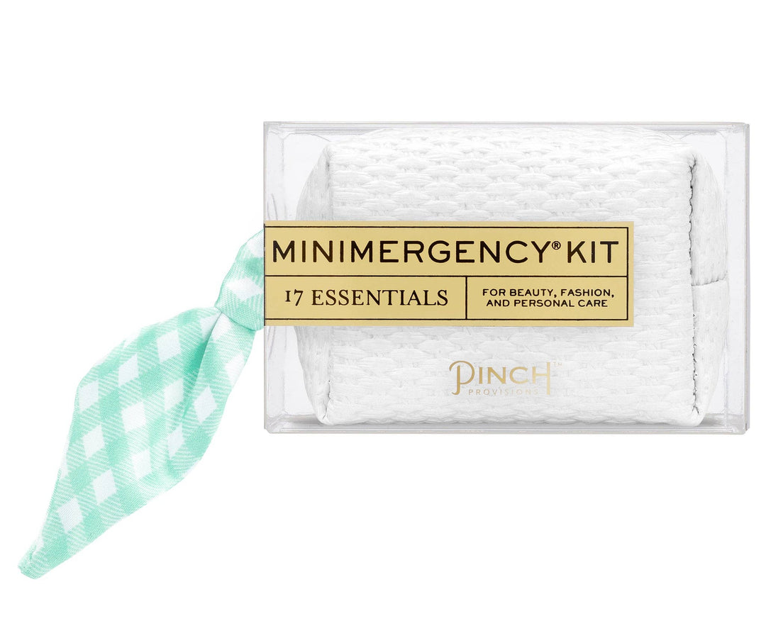 Gingham Scarf Minimergency Kit