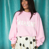 Friday + Saturday | Mahjong Mockneck - Pink