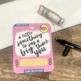 Ergin Studio | Thank You Money Cards - Appreciation Gift for Giving Cash