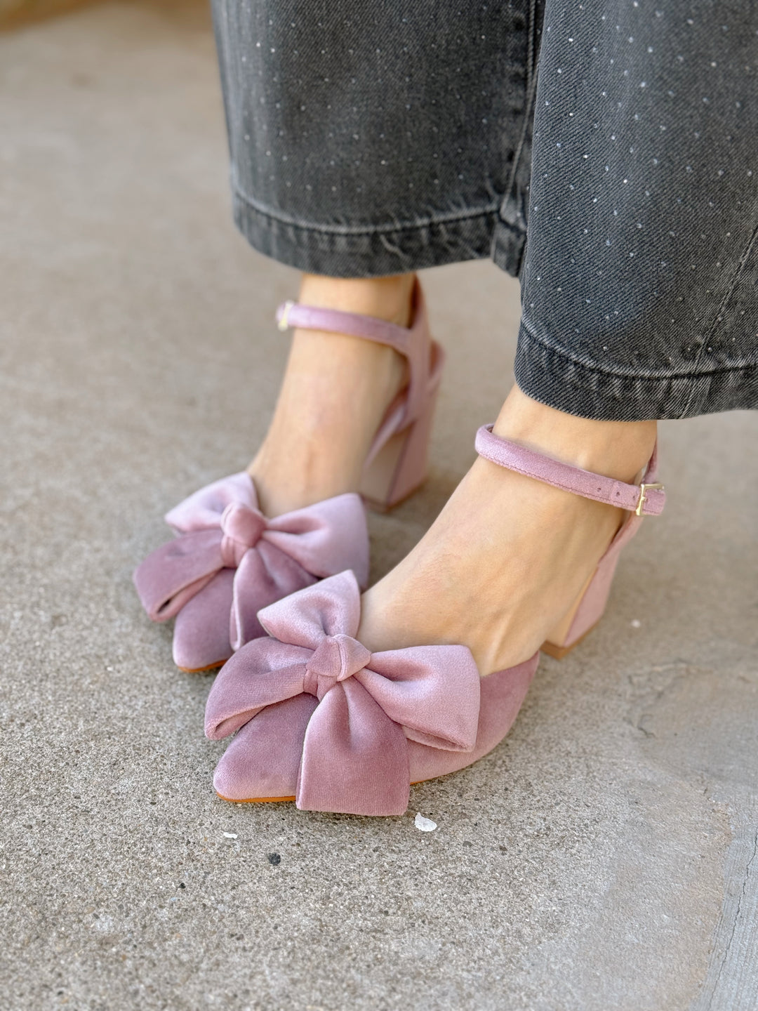 Butrich | Luana Pump - Pink Velvet