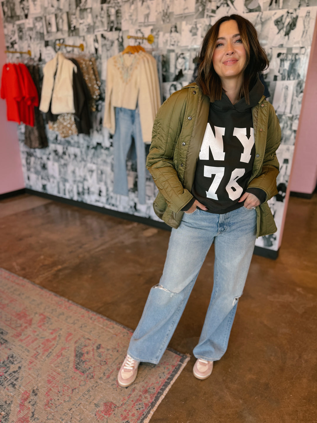 Pistola | Sawyer Quilted Barn Jacket - Olive