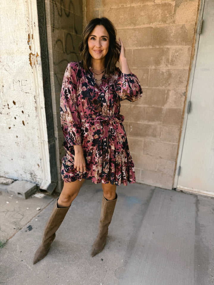 Free People | Kiki Kitten Heel Boot - Tan Suede