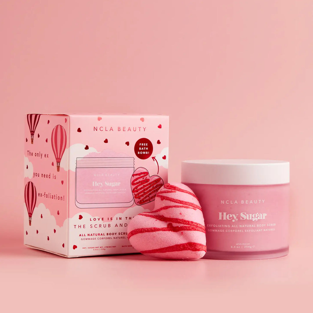 NCLA Love is in the Air Scrub & Soak Set | Valentines Day Edition