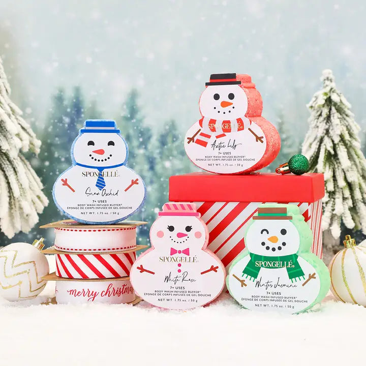 Spongelle Snowman Holiday Buffer | Various