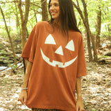 Pumpkin Oversized Tee