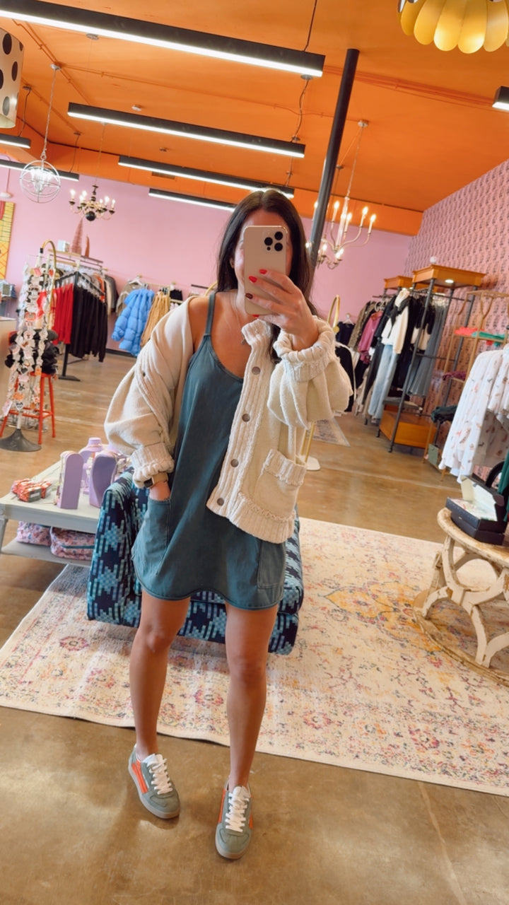 FP Movement | Hot Shot Mini Dress - Evergreen