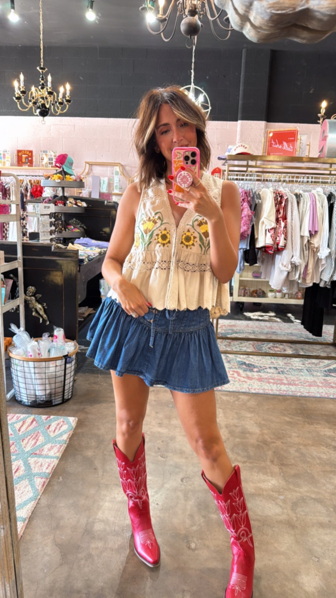 Free People | Bali Vine Whispers Top - Oat Combo