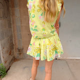 J. Marie Collections | The Rainey Skort Set - Yellow Resort Ruffles