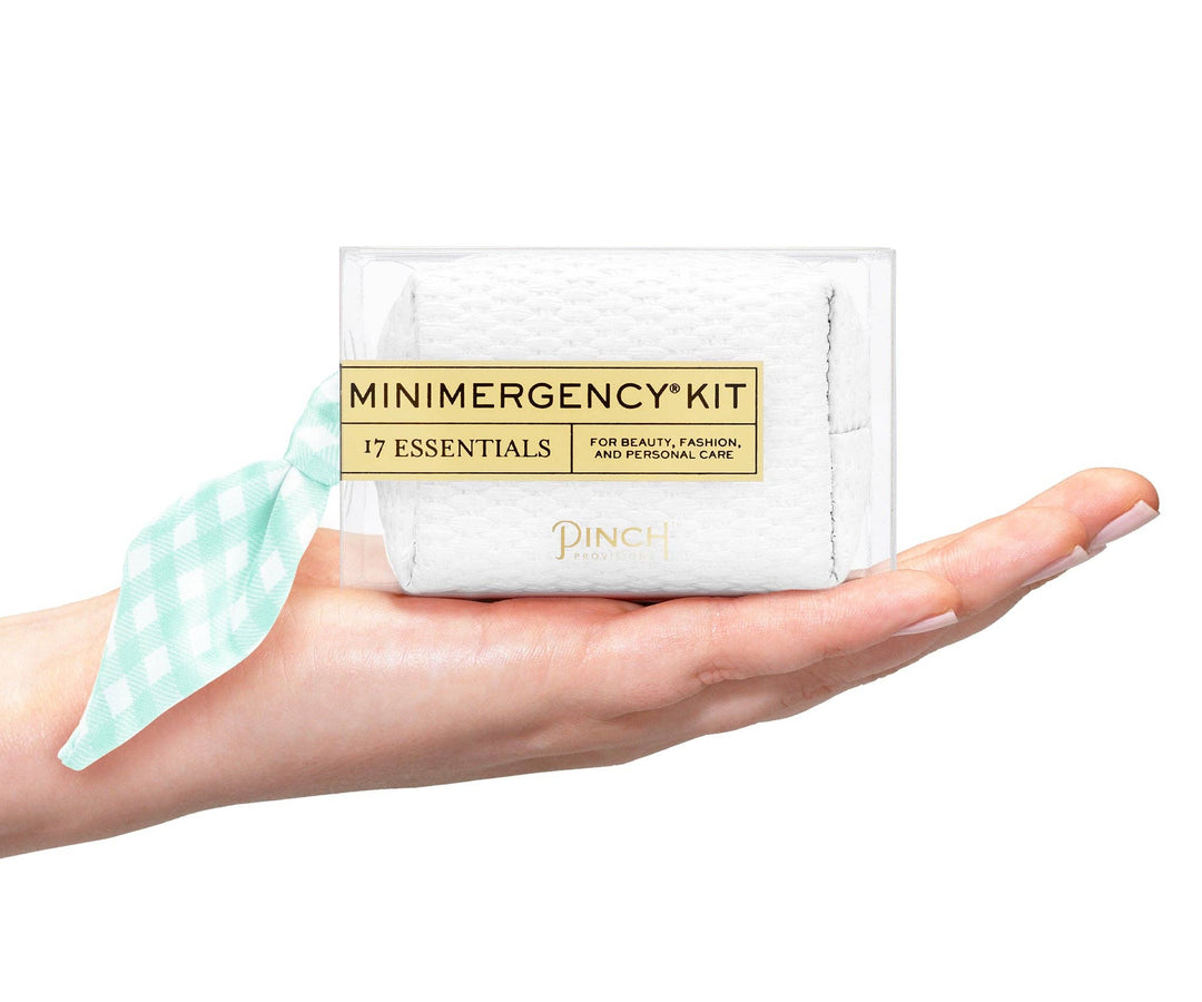 Gingham Scarf Minimergency Kit