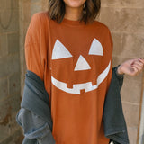 Pumpkin Oversized Tee