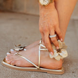 Free People | Mismatch Magnolia Sandal - Gold
