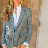 Kerri Rosenthal | Workday Love Rises Blazer - Multi