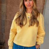 AG Jeans | Roselle Crewneck - Sunlight Yellow