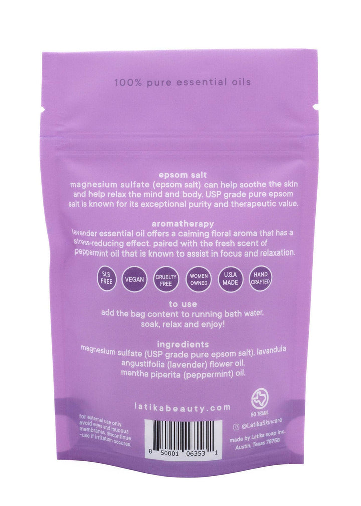 Calm Bath Soak – Lavender Mint