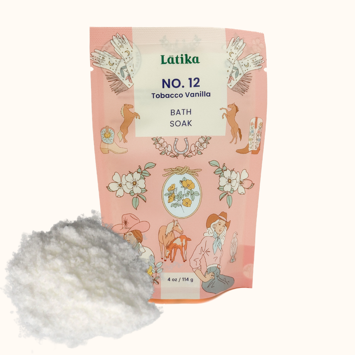 Vegan Milk Bath Soak – Warm Tobacco & Vanilla