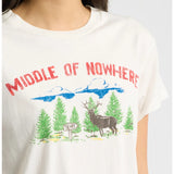 Daydreamer | Middle of Nowhere Solo Tee - Vintage White