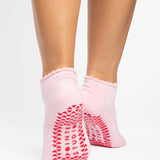 Pointe Studio | Women's Happy Full Foot Grip Sock – BBPink