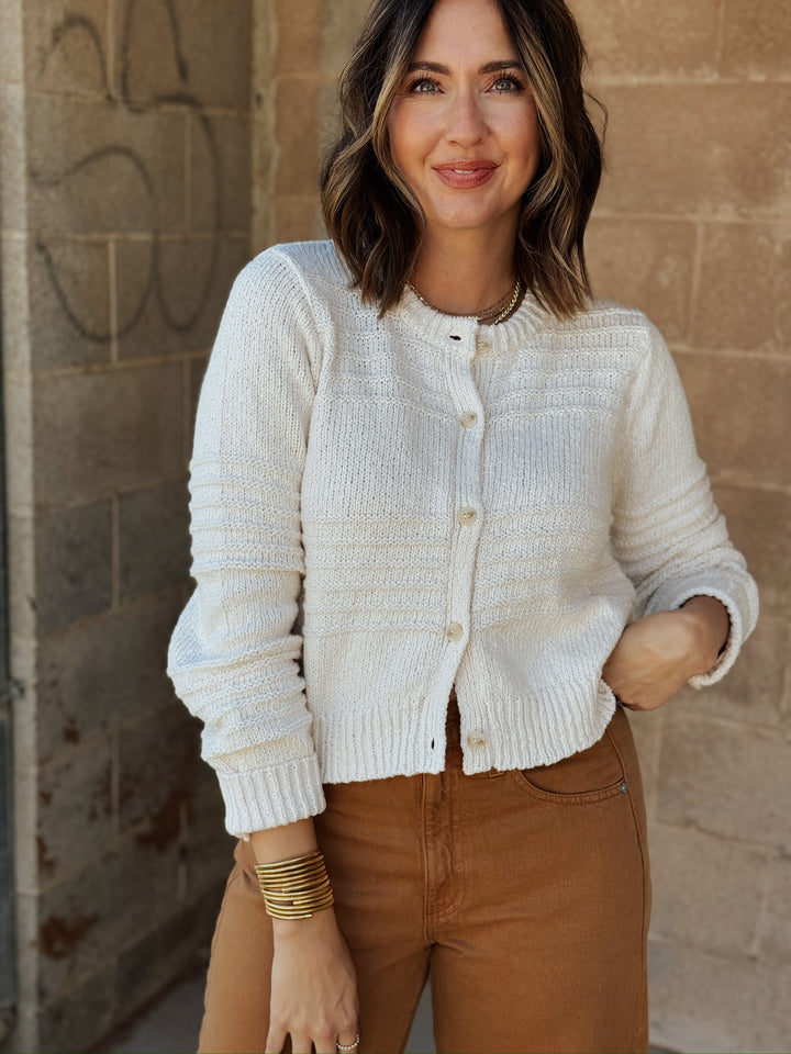 Z Supply | Between the Lines Cardigan - Crystal