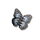 Solar Eclipse | Hand-painted Monarch Butterfly Claw Hair Clip